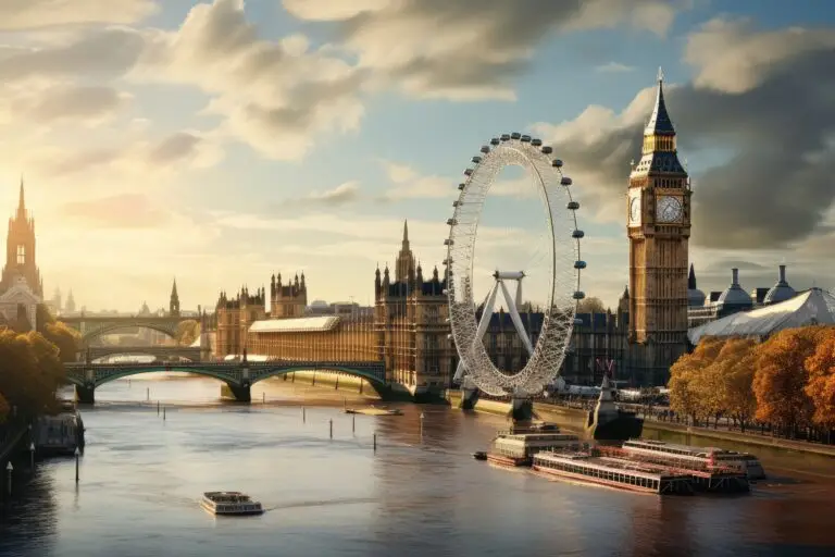 Beautiful London and the river , London City