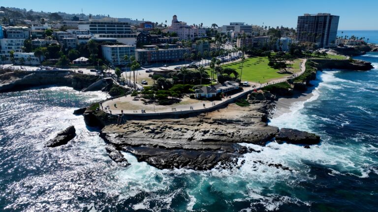 Stunning La Jolla Cove at San Diego, California, United States
