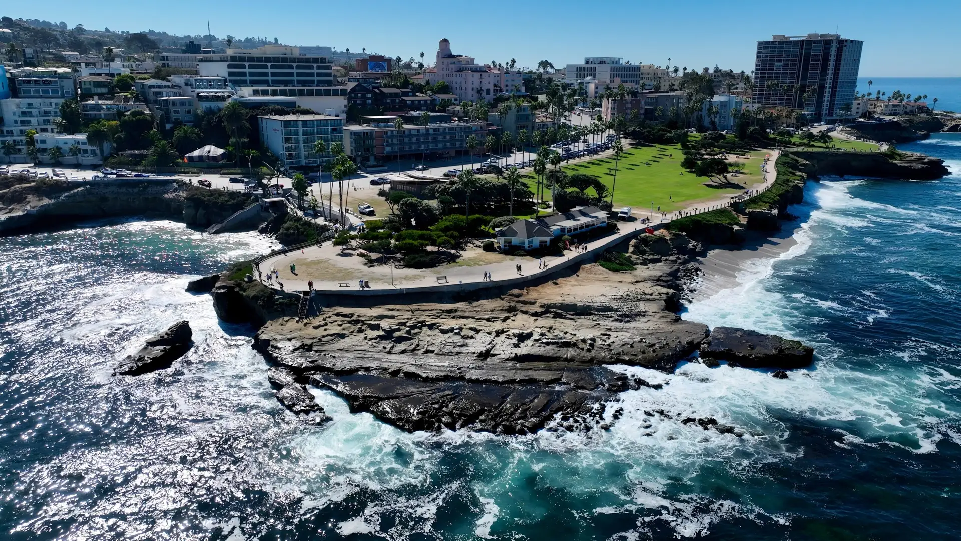 Stunning La Jolla Cove at San Diego, California, United States